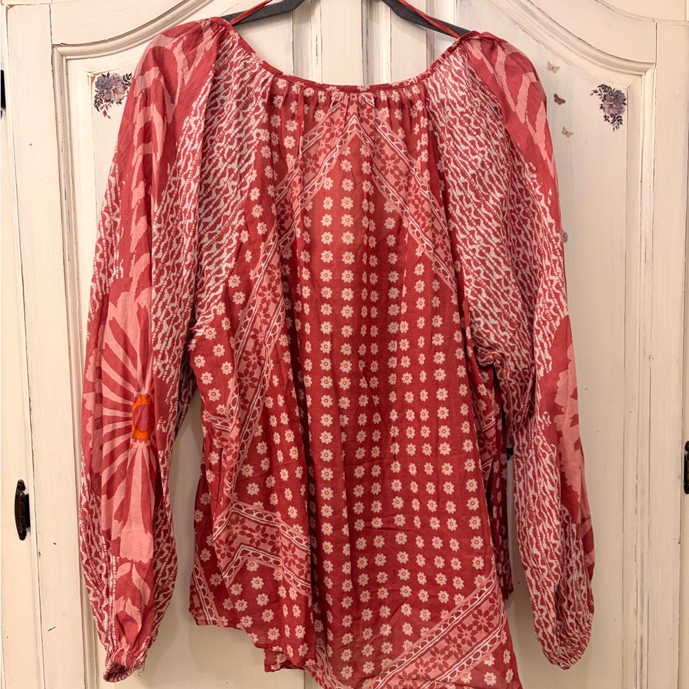 Free People Elena Printed Top - Picture 9 of 10